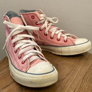Converse Chuck Taylor All Star High Tops Pink x Blue Size 5 (M), 7(W)